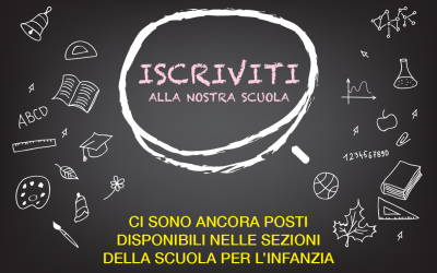 Iscrizioni per il nuovo anno